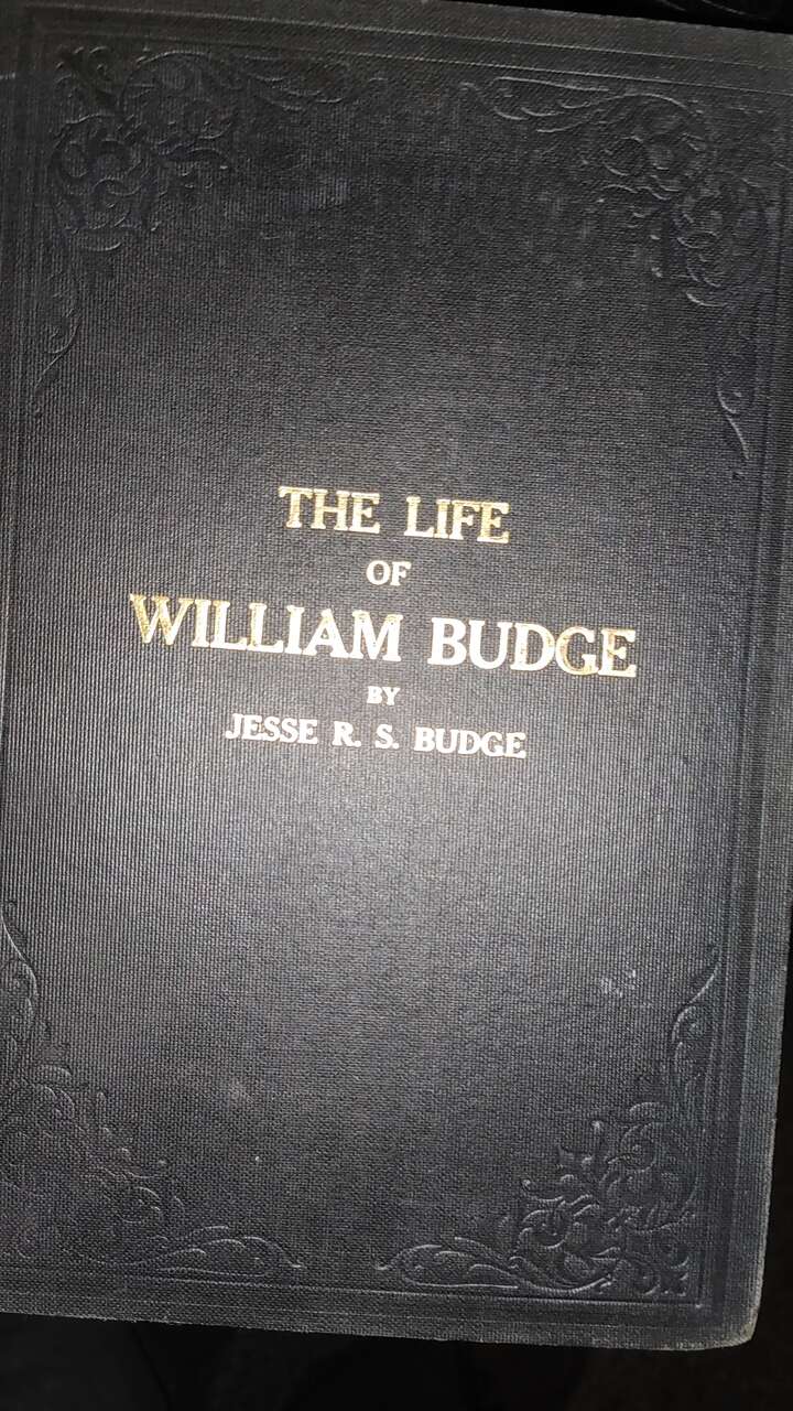 The Life of William Budge Rare