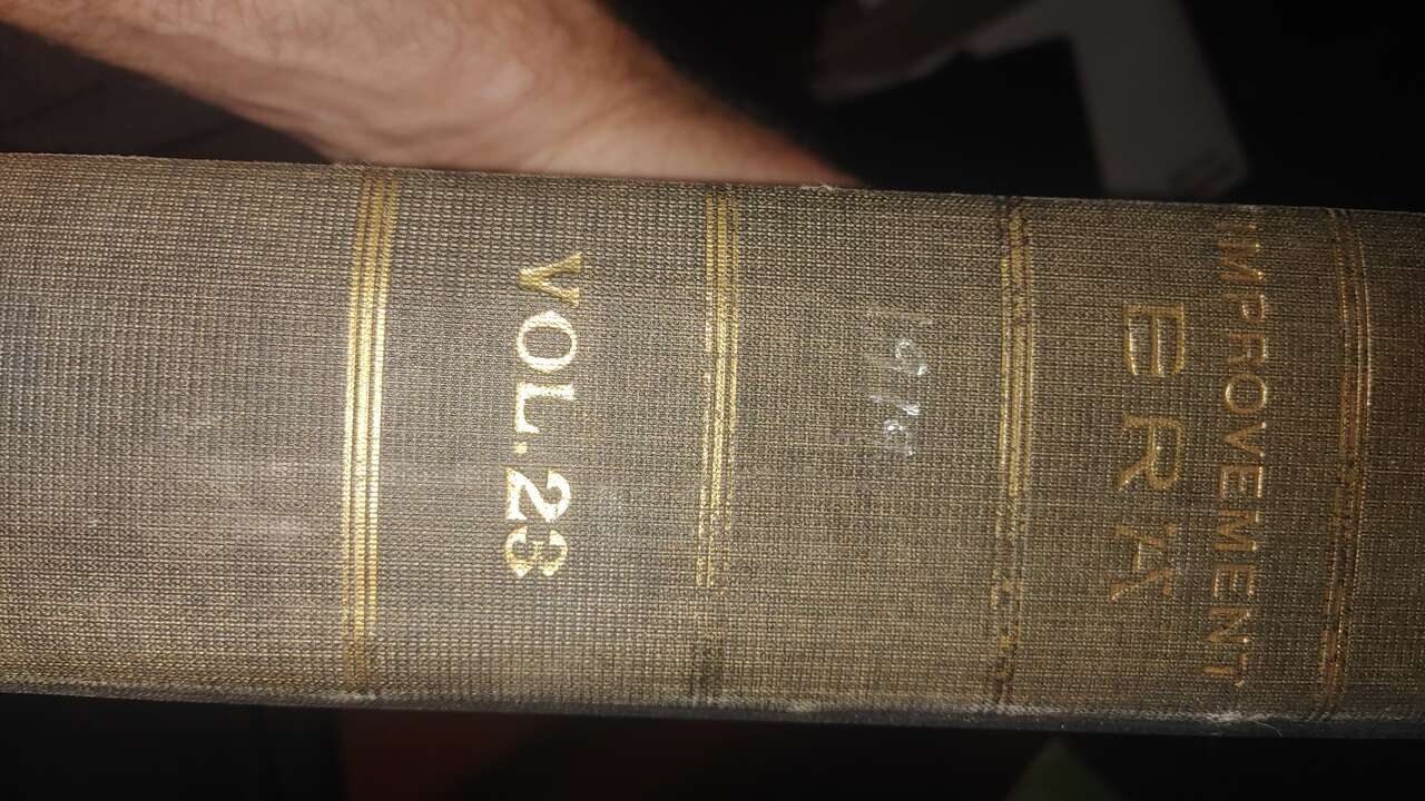 Improvement Era vol 23 1919