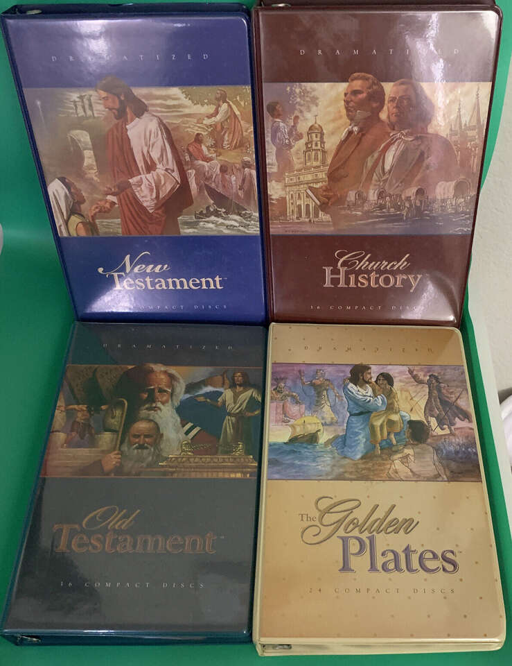 Dramatized CD's Living Scriptures 5 Different Sets