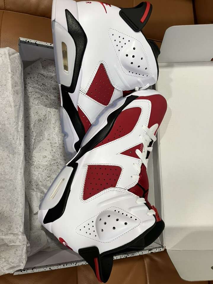 Air Jordan VI Carmine Nike Shoes 10.5