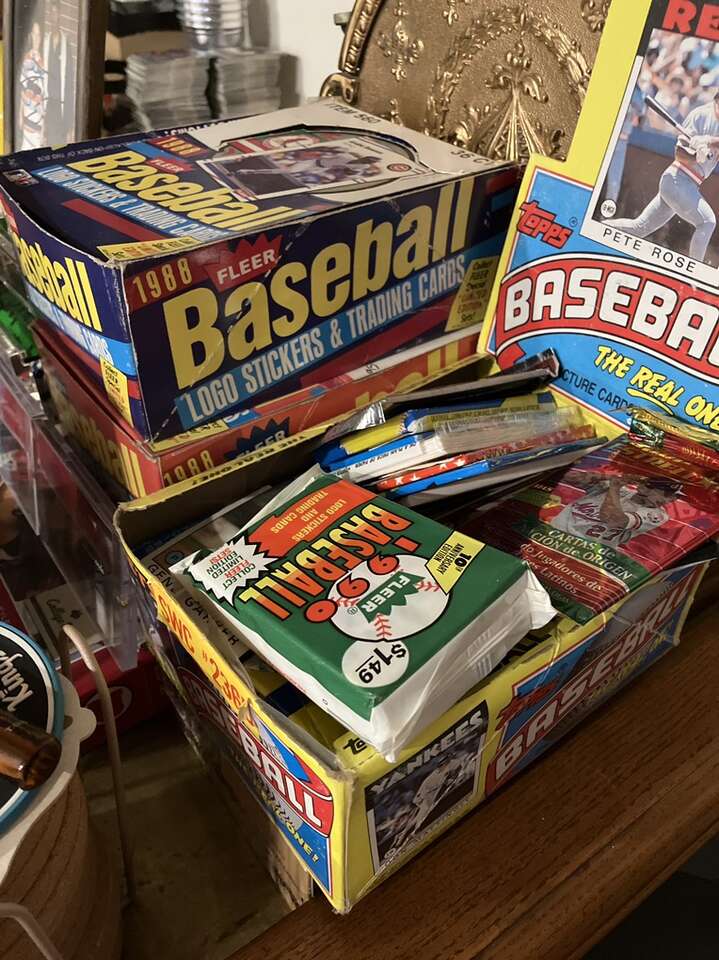 Buying Any Unopened Card Boxes Topps Fleer Donruss
