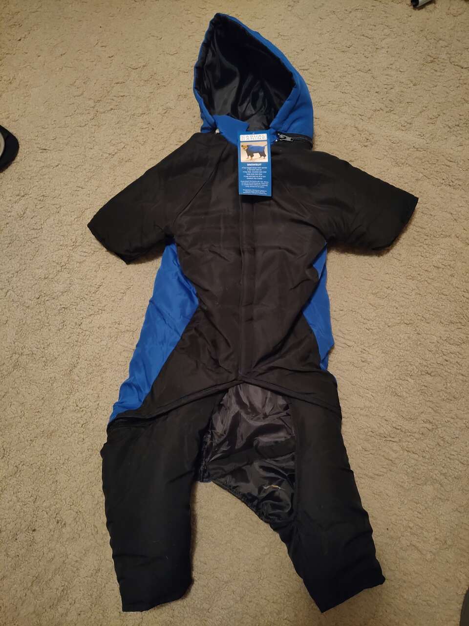 Casual Canine dog snowsuit XL