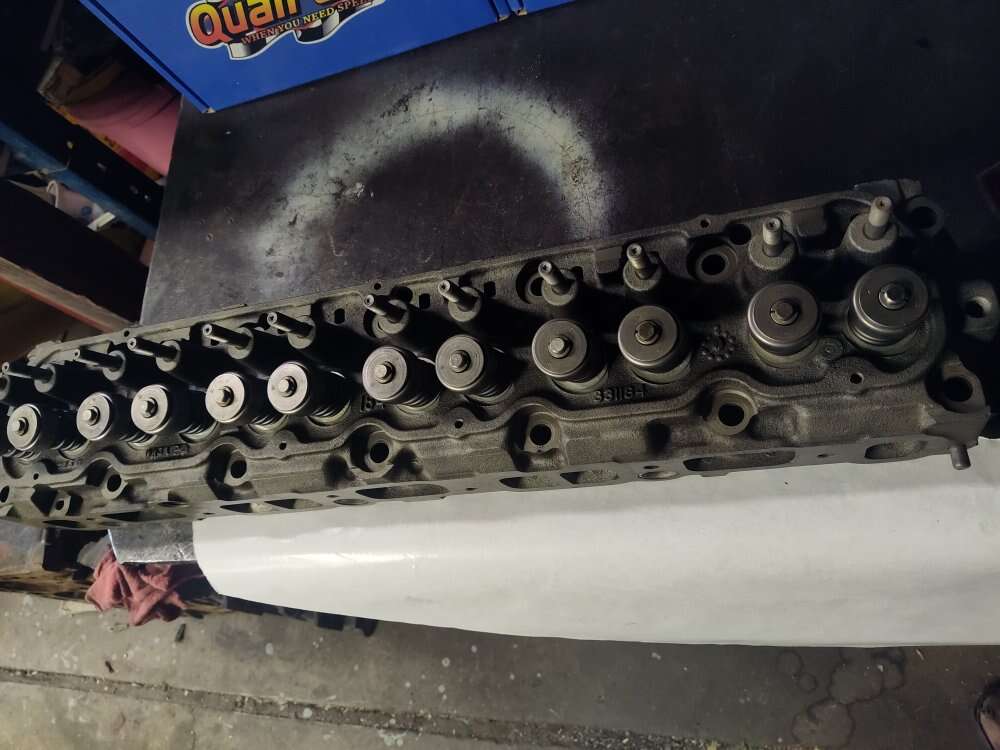 Chevy 250 straight six cylinder head