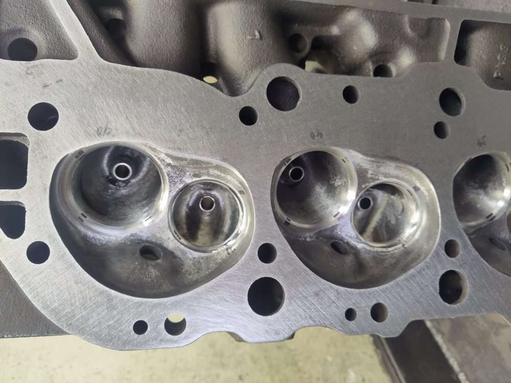 Cylinder head porting, Stock rebuild, machine work