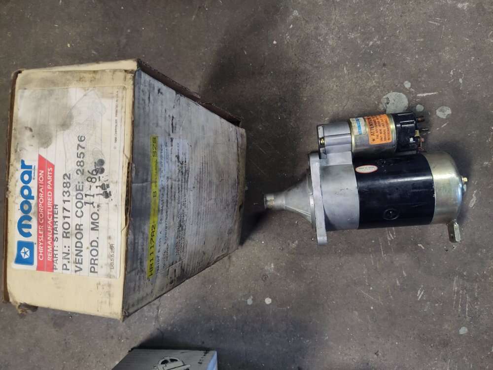 Brand new Mopar Starter