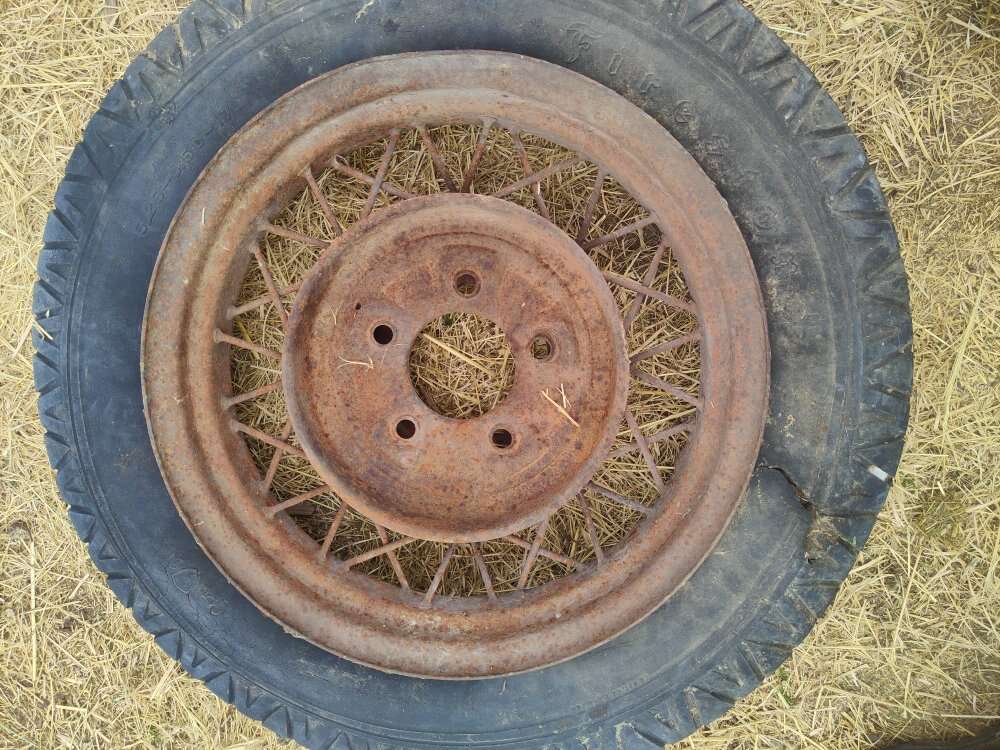 Model A Wheel single 1933approx..