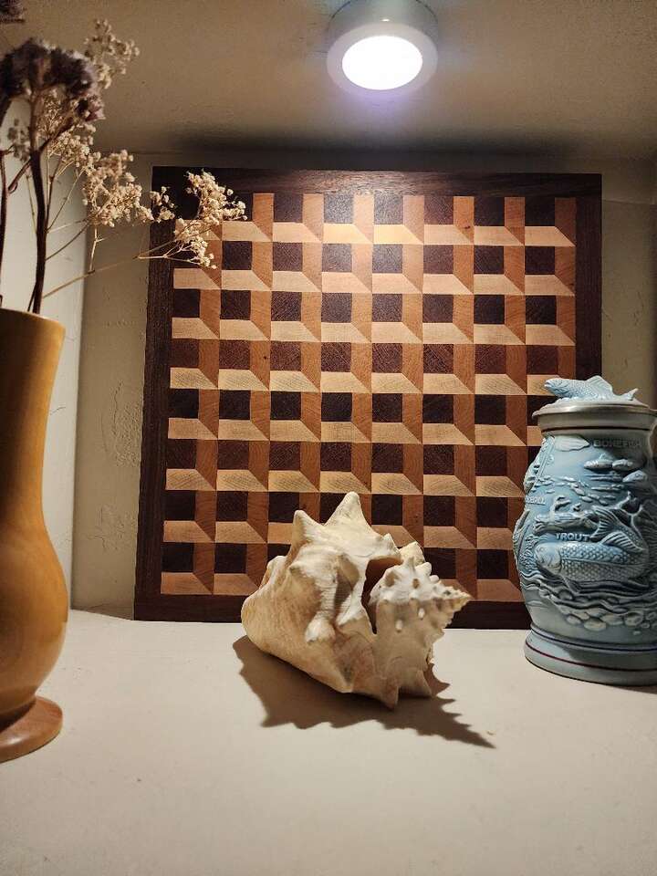 3D Wood Cutting Board/Art