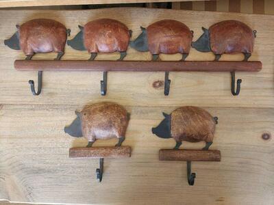 Unique Decorative Pig Wall Hooks
