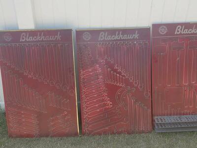 Blackhawk vintage tool displays