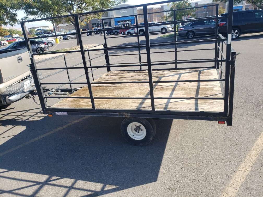 singlesingle axle utility trailer