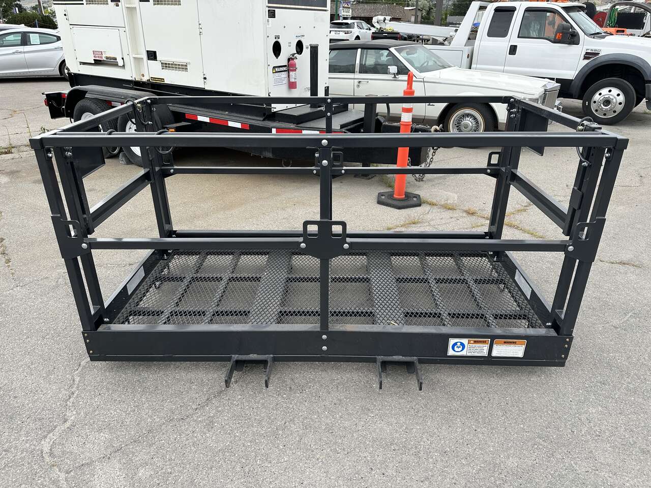 Telehandler Work Platform NEW 4' x 7' 8 In. Man Basket Manbasket