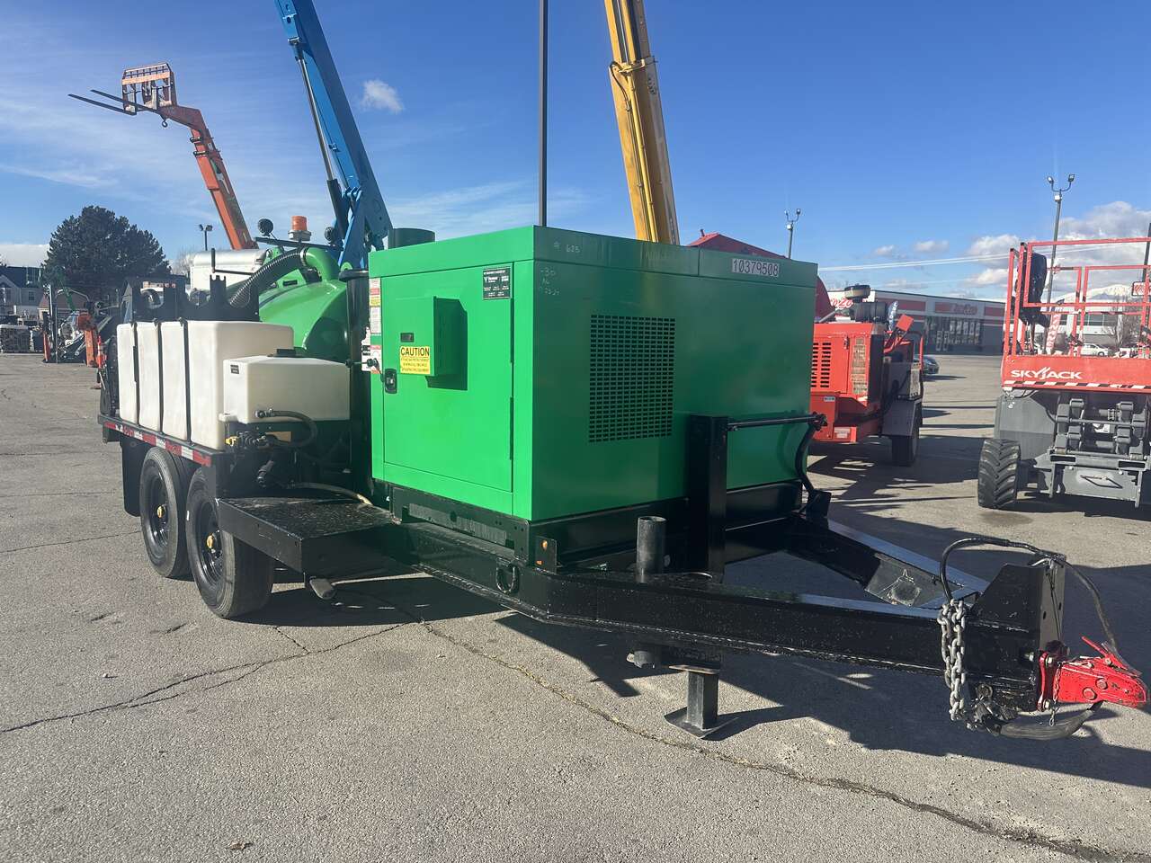 Vacuum Excavator 2022 Vermeer LP573-XDT Vacuum Excavator 500 Gallon Kohler Diesel Portable Trailer Mounted