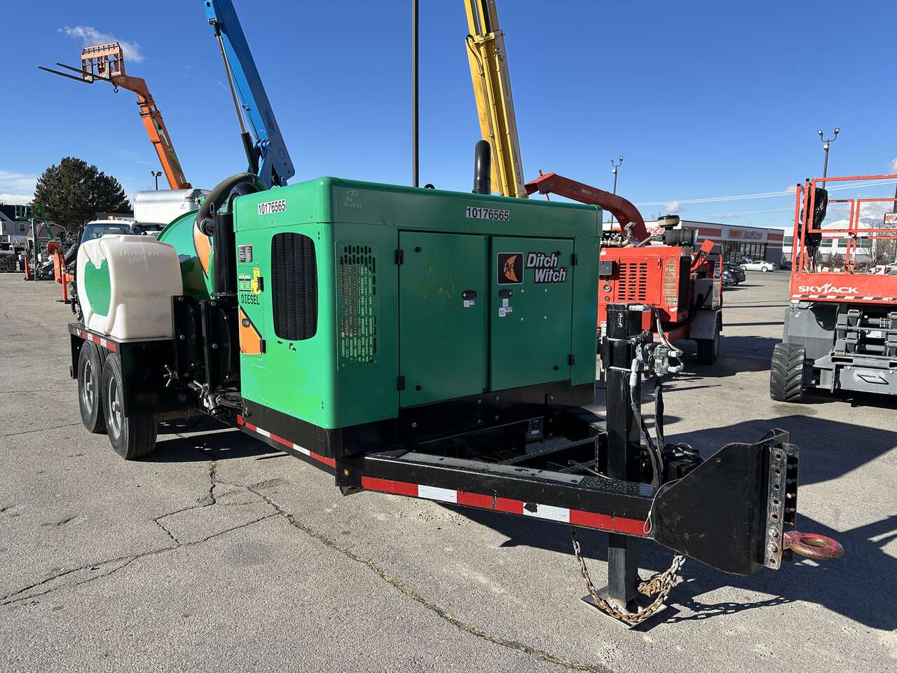 Vacuum Excavator 2019 Ditch Witch HX30 Vacuum Excavator 500 Gallon Kubota Diesel Portable Trailer Mounted