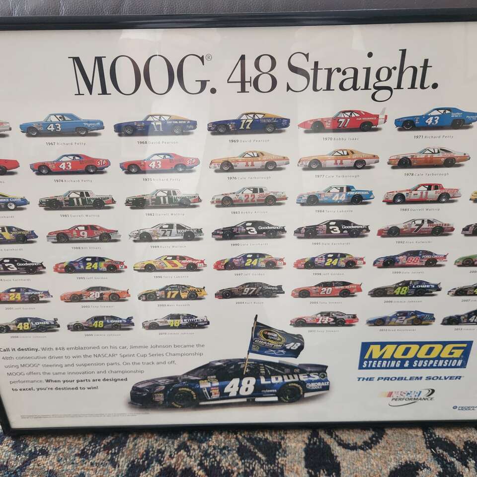 Nascar Poster MOOG