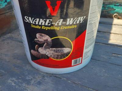 New Snake Away Granules. 28lbs