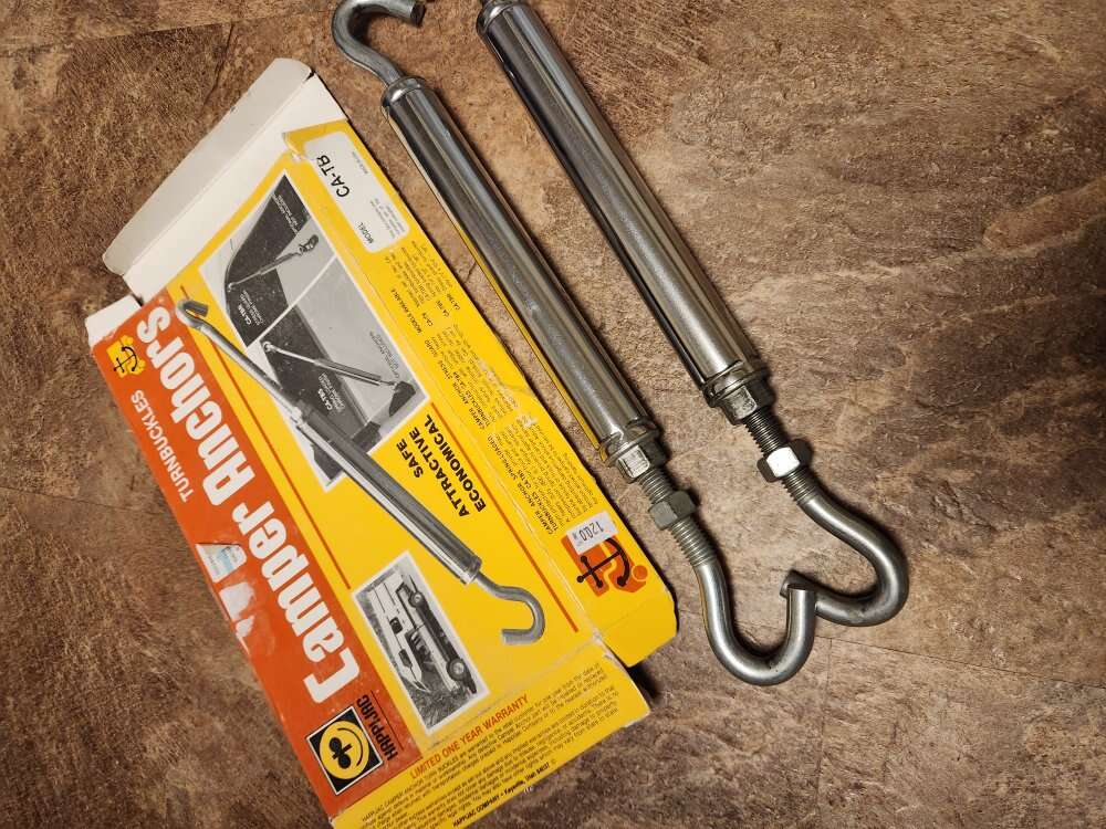 (2) Camper Anchors