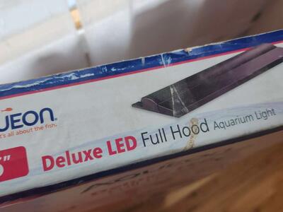 Aqueon 36" LED Full hood aquarium light