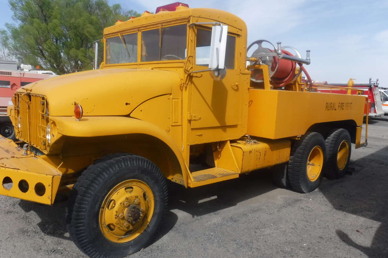 1975 GMC 2.5 ton M11 Military 6X6 military Firetruck.