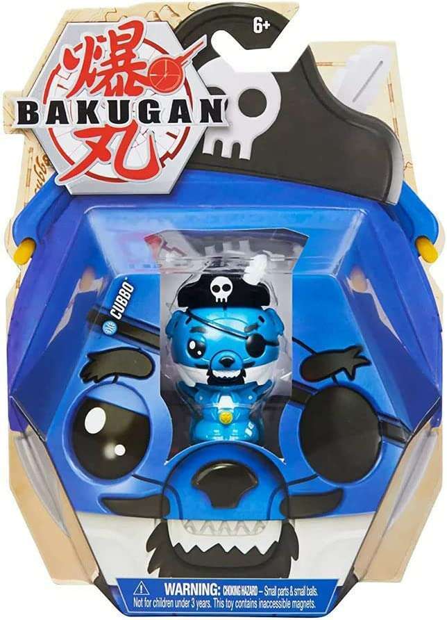 Bakugan Cubbo Figure and Trading Card, Characters Vary #87945