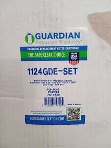 Guardian Premium Replacement Filter Cartridge 24 sq. ft. 1124-GDE Set 7 Full + 1 Half Pool Filter Set #97743