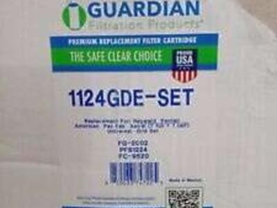 Guardian Premium Replacement Filter Cartridge 24 sq. ft. 1124-GDE Set 7 Full + 1 Half Pool Filter Set #97743