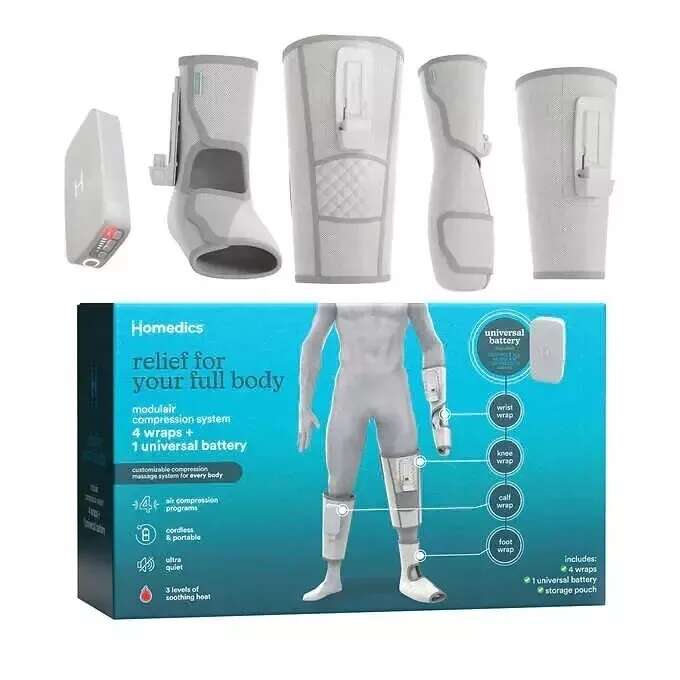Homedics SR-CMX10JBND Modular Cordless Compression Massage Bundle 1815531 #97348
