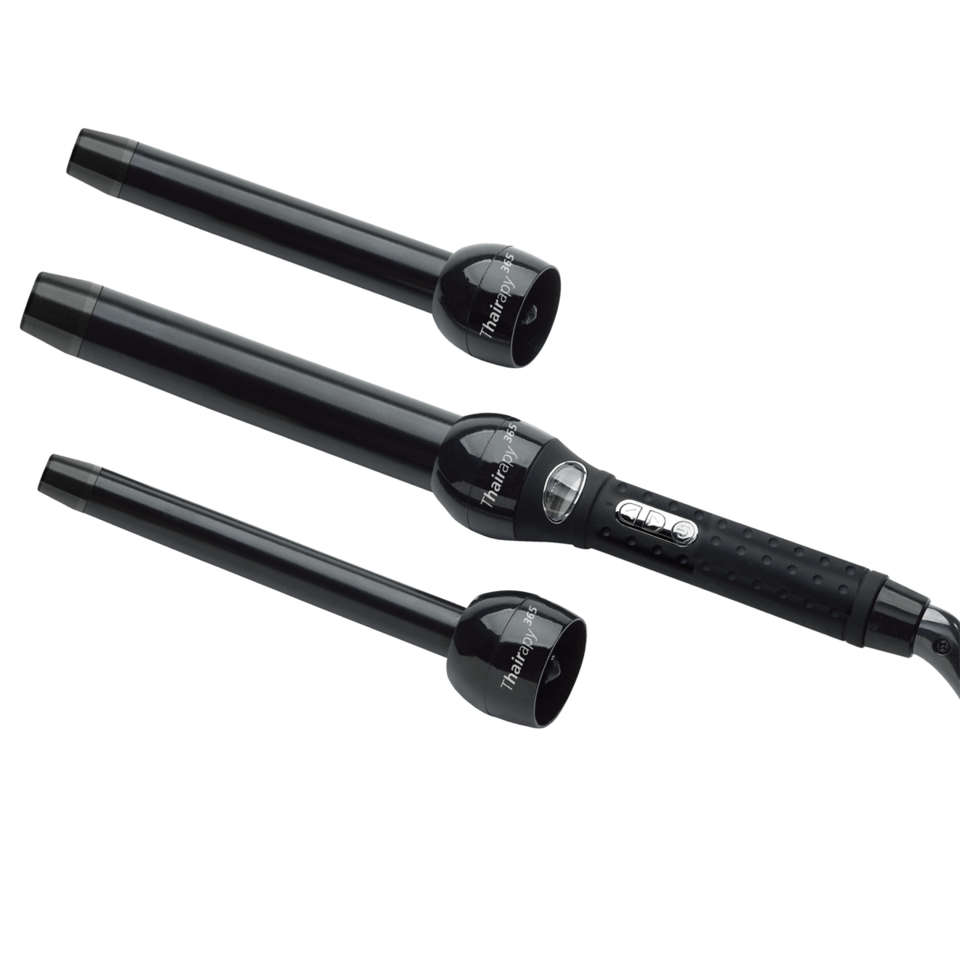 Thairapy 365 UNT C6 Tri-Curl Digital Clipless Curling Iron 1656539 #86607