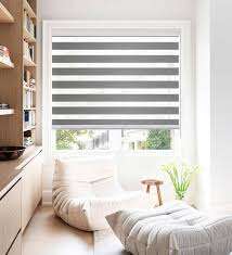 Zebra Roller Shade Blinds for Windows 52" W x 72" L #97970