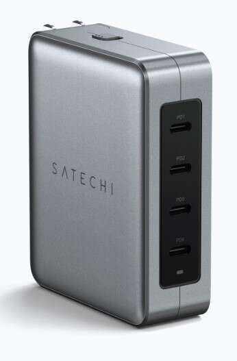 Satechi ST-W145GTM 145W USB-C 4-Port GaN Charger 1828356 #100818