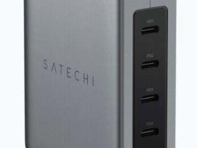 Satechi ST-W145GTM 145W USB-C 4-Port GaN Charger 1828356 #100818
