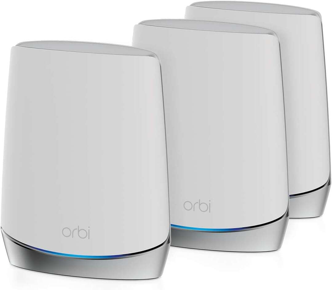 Netgear ORBI AX4200 3 Band Mesh up to 4.2Gbps up 7500 Sq. Ft. WiFi 6 System 1403595 #101028