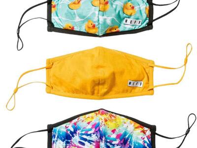 Neff 3 Pack Reusable Face Covering #87090