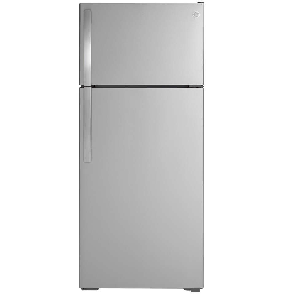 GE GIE18GSNRSS 17.5 Cu. Ft. Top Freezer Fridge, Stainless Steel 1511343 #101745