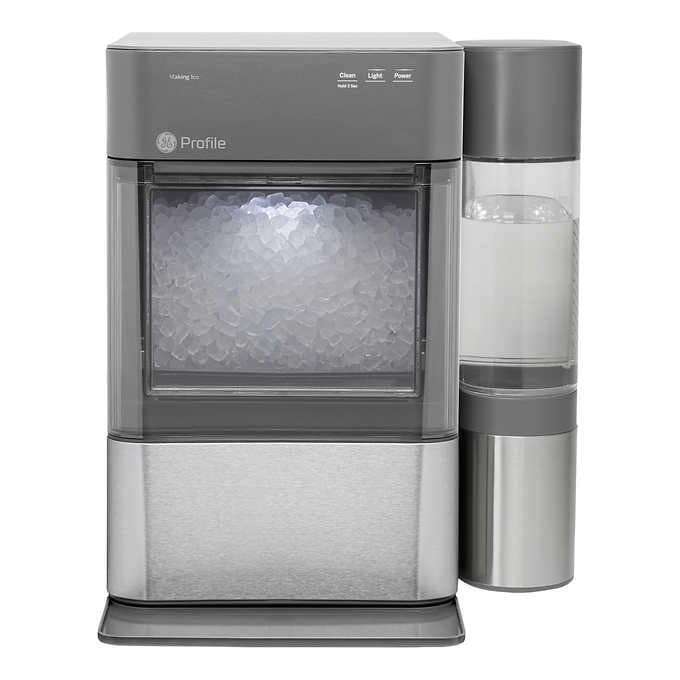 GE Profile XPIOX3SCSS Opal 2.0 Nugget Ice Maker with 1 Gallon XL Side Tank 1617961 #86928