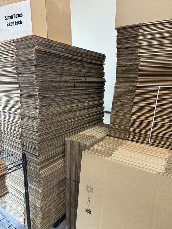 Cardboard Moving Boxes and Packaging Supplies