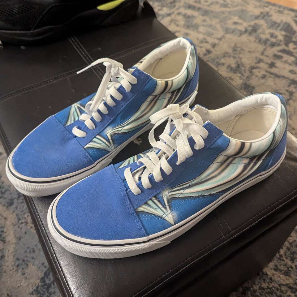 Vans Old Skool Warp Mens 12 Sneaker Skate shoes