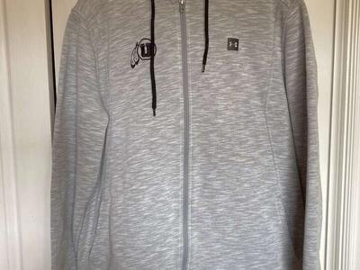 Utah Utes Zip Hoodie/Sweatshirt Under Armour Size 2XL