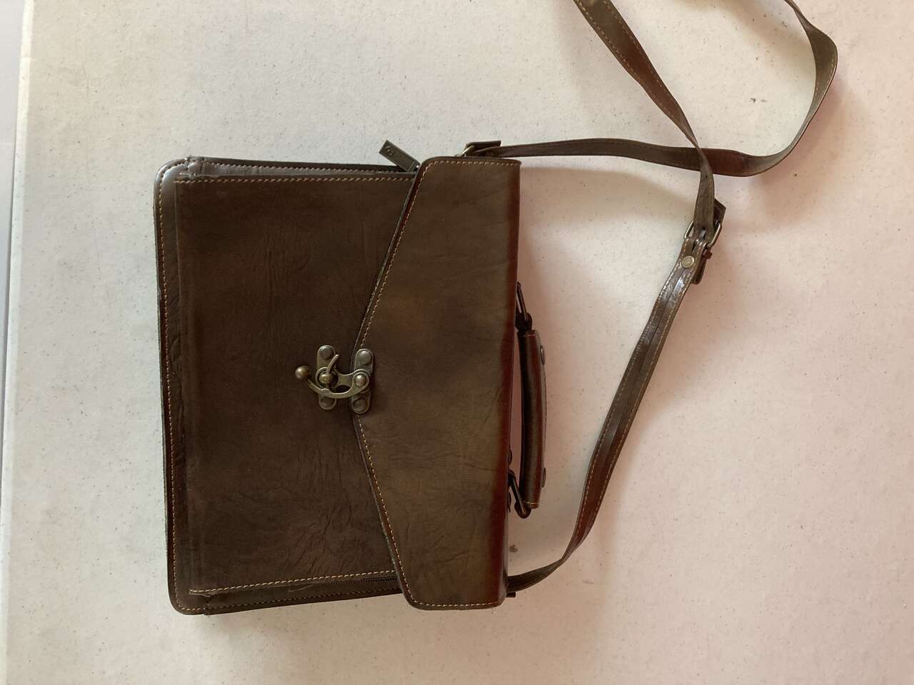 Leather Satchel purse/handbag