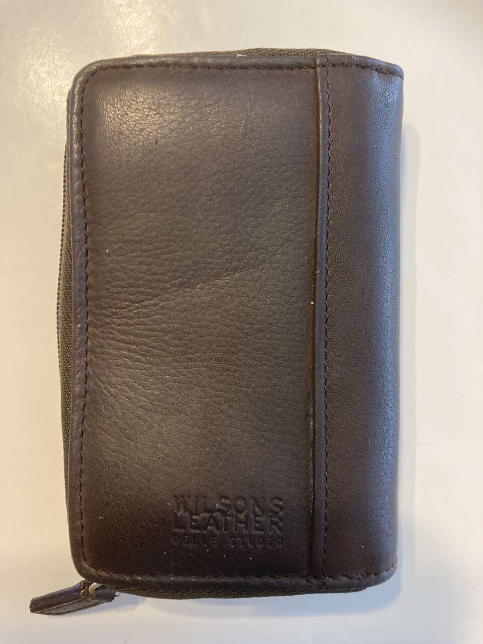 Wilson's Leather Zippered Wallet