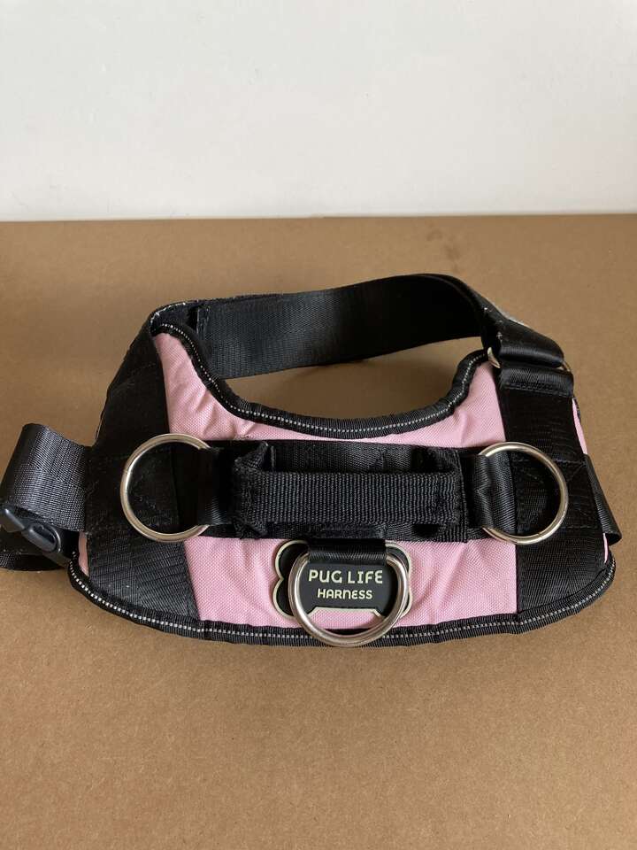 PugLife no pull, reflective Dog harness in Size Large