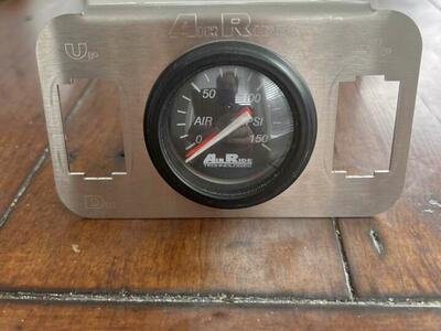 Ride Technologies Air Ride Gauges With Panel New