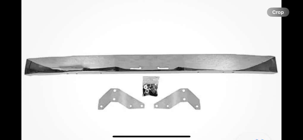 New 1953-1956 Ford Pickup Chrome Front Bumper