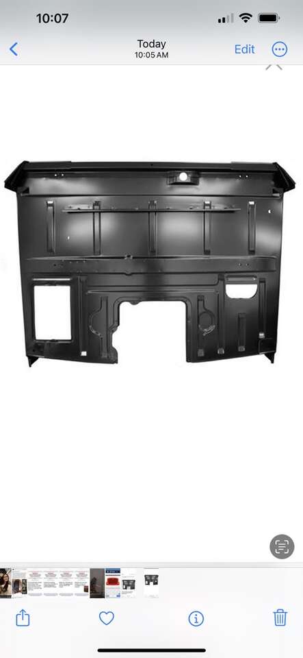 1956 Ford F100 Pickup Truck Cab Floor Complete