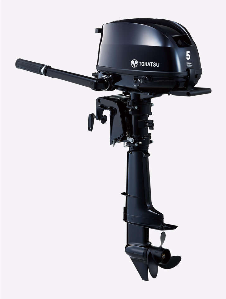 New 2022 TOHATSU MFS5DS Short Shaft Outboard Motor