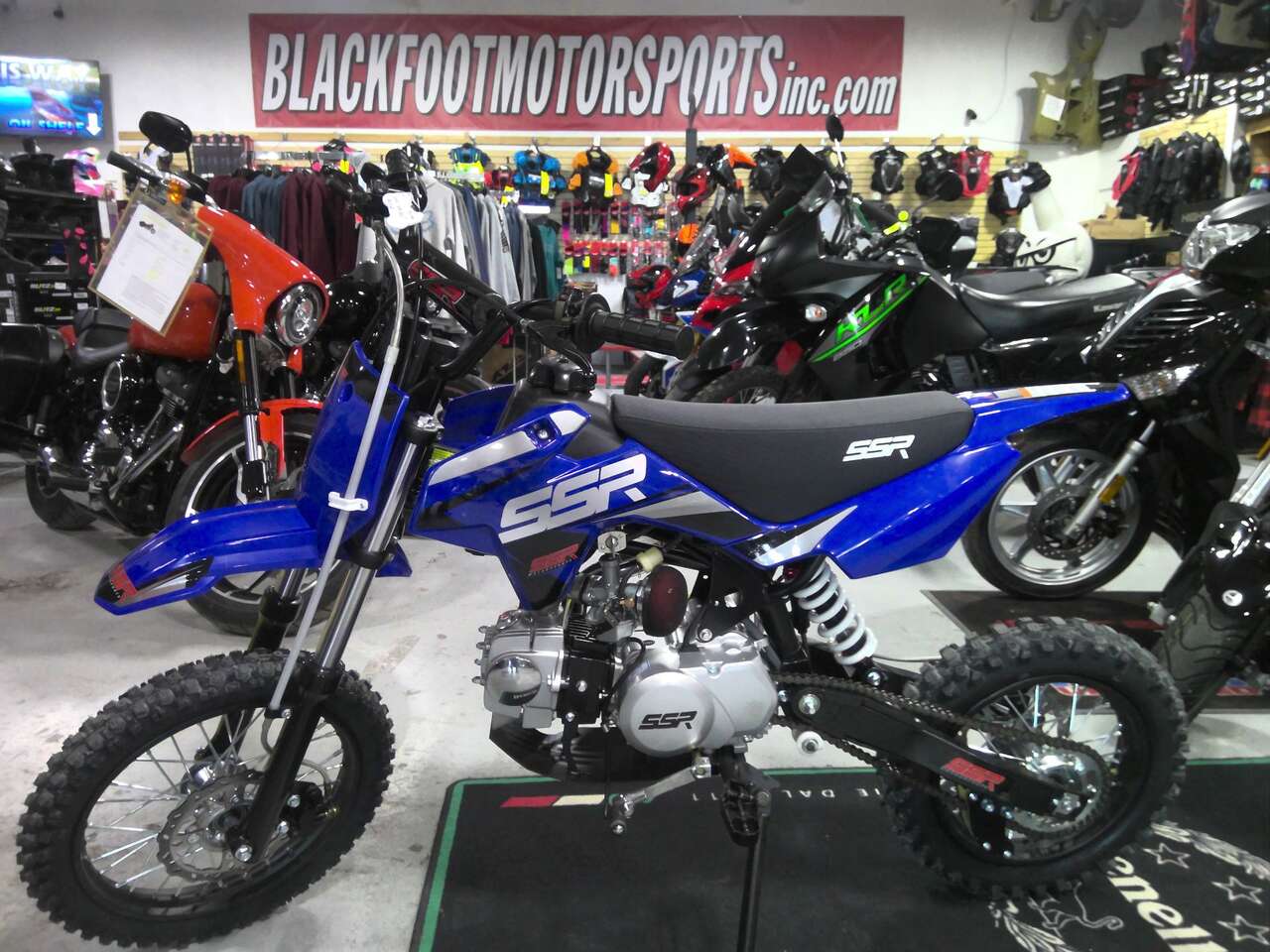 New SSR Motorsports SR125 Manual 125cc Pit Bike