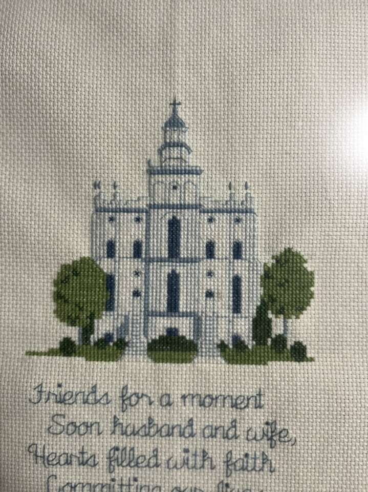 Cross Stitch St George Temple