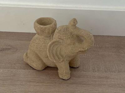Sandstone elephant decoration