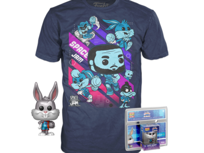 Funko Pocket POP! & Tee: Space Jam: A New Legacy - Bugs Bunny (Metallic) - Adult Large - Walmart Exclusive