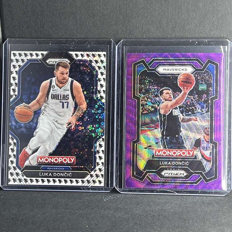 2 Luka Doncic Short Print Cards