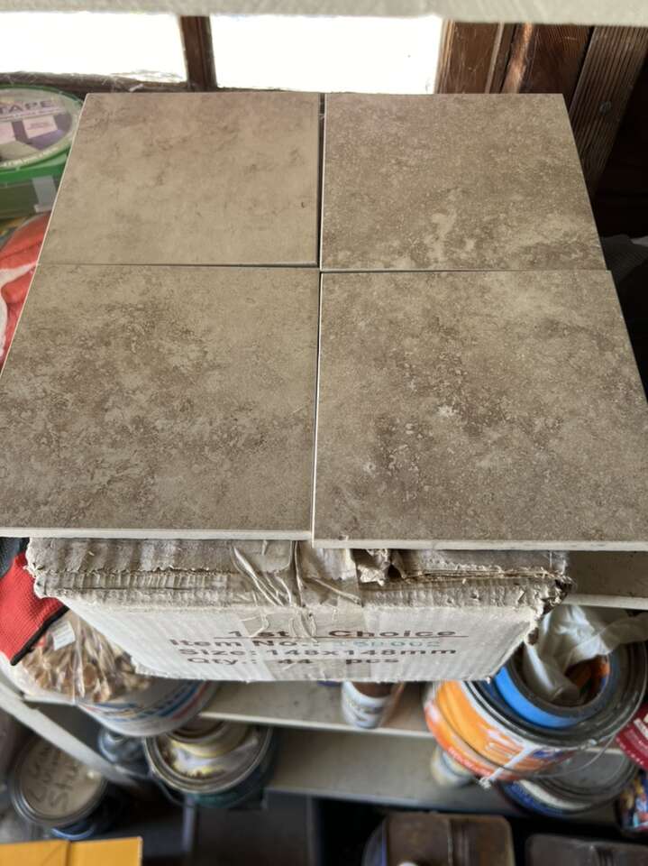 49 Tile Pieces. 6” X 6”